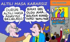 Karikatür: Altılı Masa kararsız