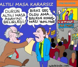 Karikatür: Altılı Masa kararsız