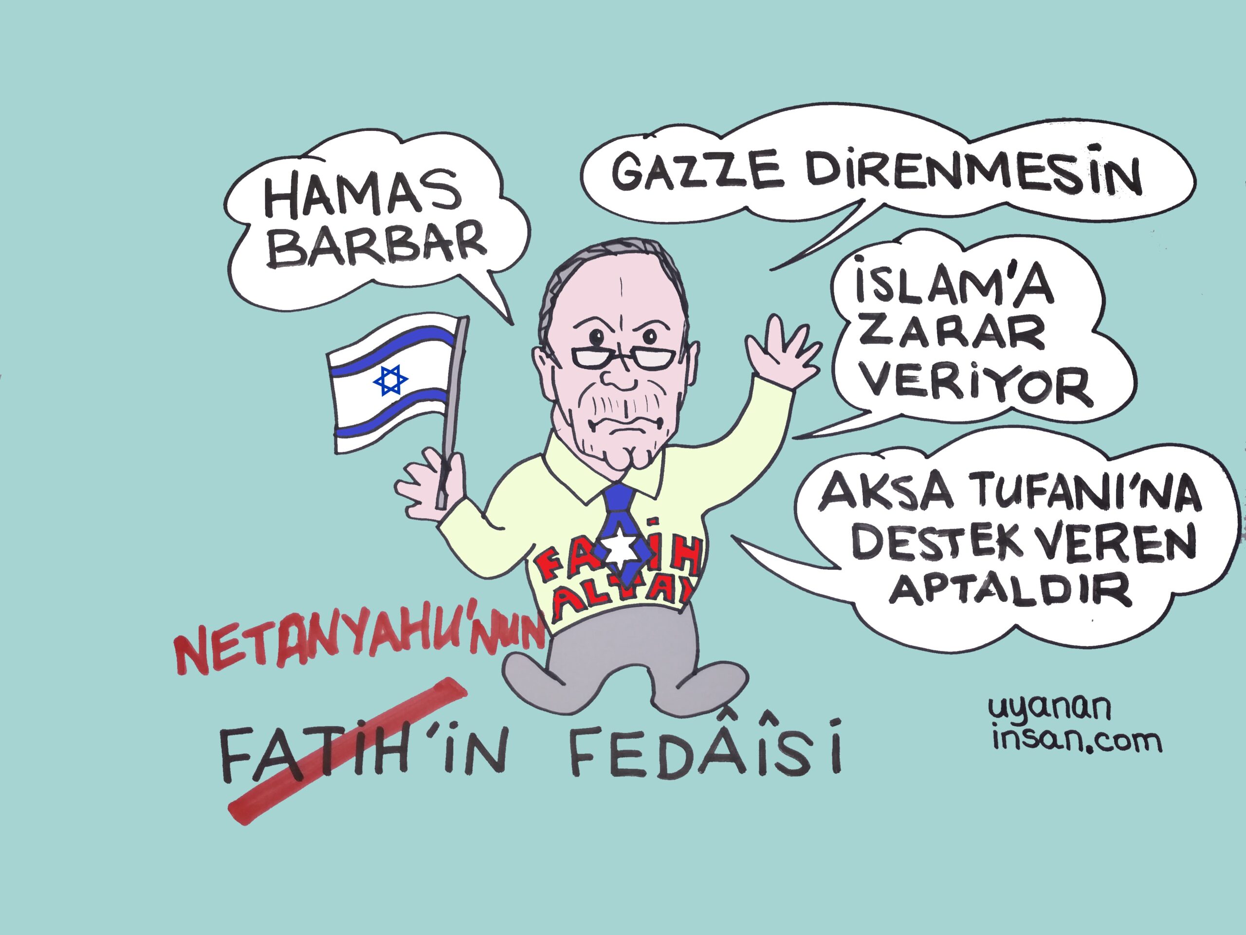 Netanyahu’nun fedaisi Fatih Altaylı