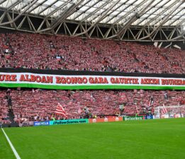 Bask futbolseverler: “İsrail yok olsun”