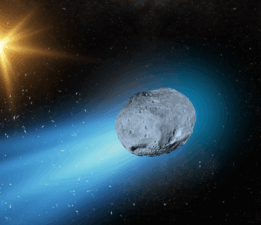 ‘Uzaylıların gemisi’ gaz püskürtüyor