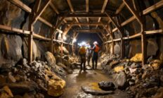 Bir tanker ağırlığında altın buldular