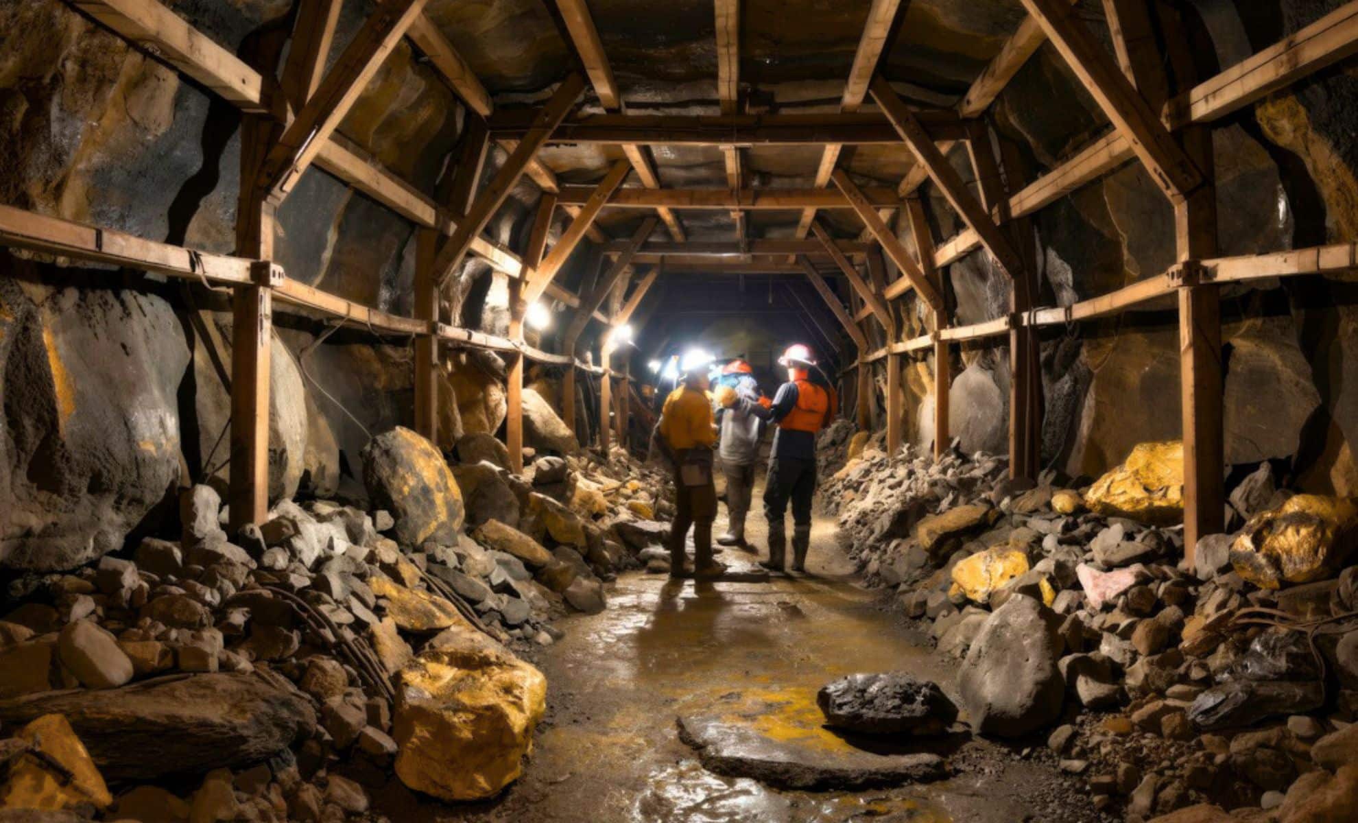 Bir tanker ağırlığında altın buldular